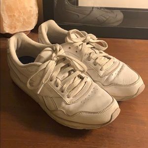 Reebok classic white vintage sneaker trainers